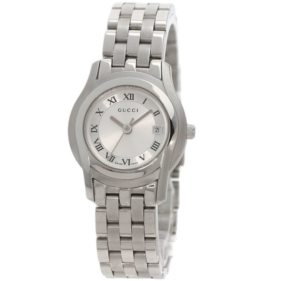 Gucci 5500L Watch Stainless Steel/SS Ladies GUCCI - Picture 1 of 11